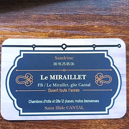 Le Miraillet, Saint-Illide